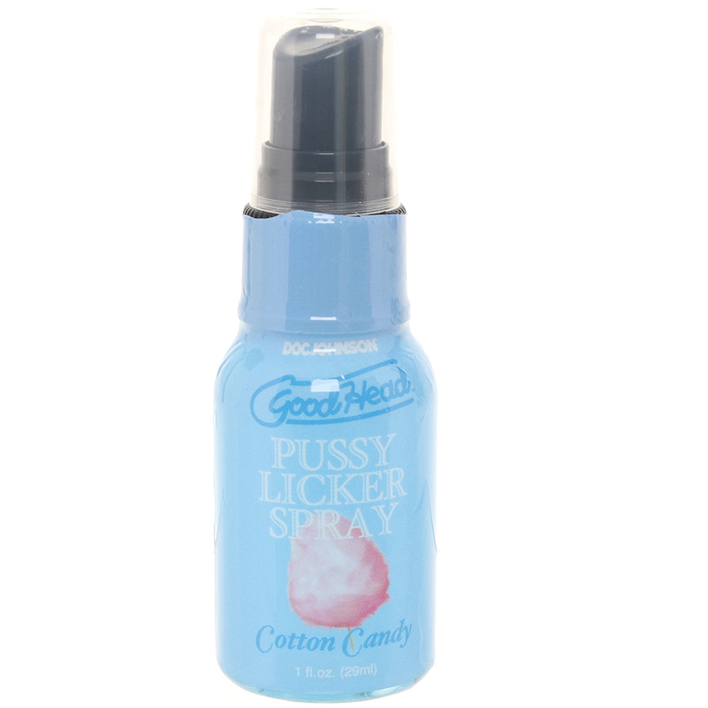 GoodHead Pussy Licker Spray 1fl.oz/29ml in Cotton Candy Lubes and Lotions > Flavored Sex Lubes - Tophatter Daily Deals